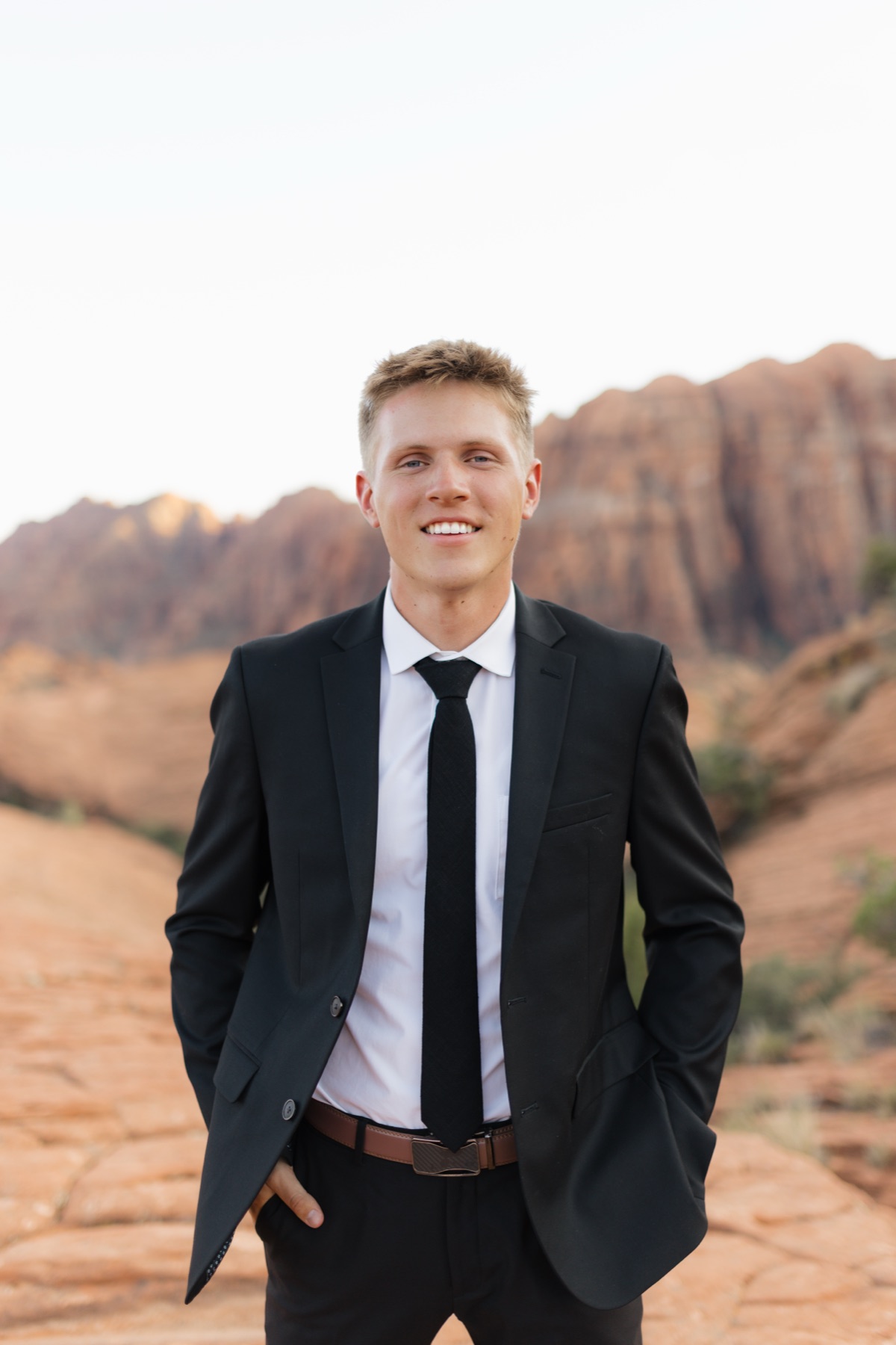Portrait of Luke Fairbanks in southern Utah